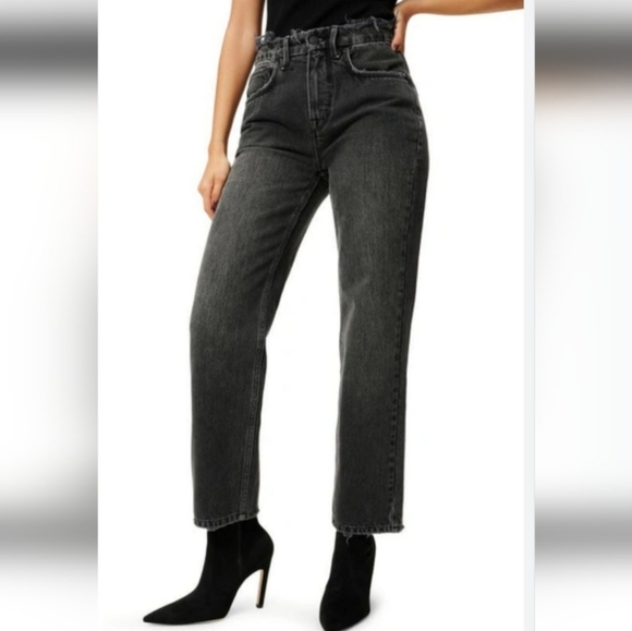 Good American Heritage High Waist Straight Leg Jeans - Picture 1 of 10
